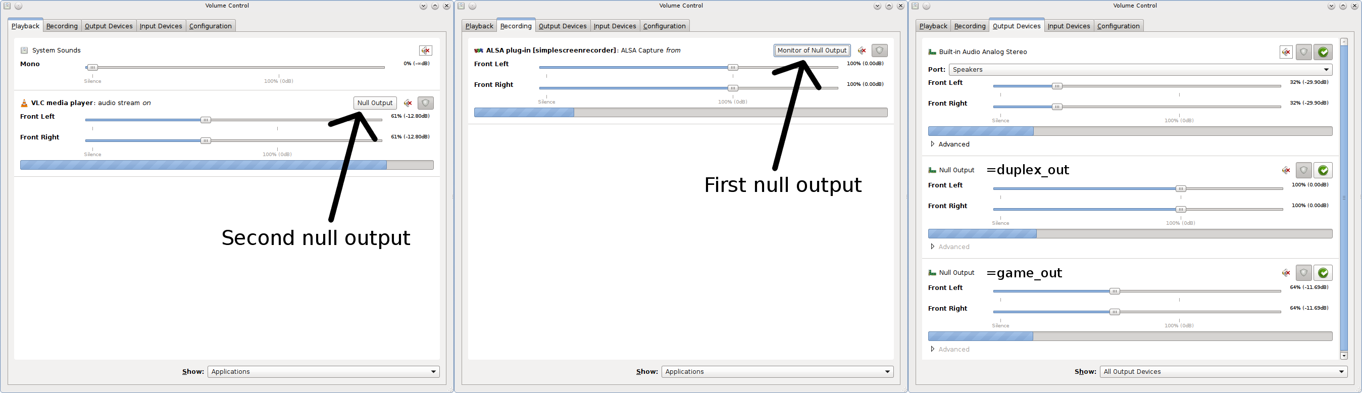 audio loopback pulseaudio